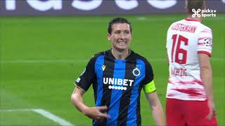 UCL MD2  RB Leipzig  Club Brugge  NL [upl. by Analad]