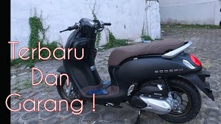 Scoopy Prestige BLACK Terbaru  HITAM DOFF [upl. by Nehtan]