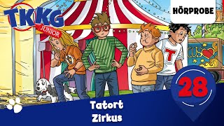 TKKG Junior  Folge 28 Tatort Zirkus  Hörprobe zum Hörspiel [upl. by Maryellen]