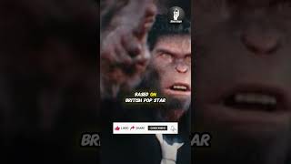 ‘Better Man’ Teaser British Pop Star Robbie Williams Is Played by a Monkey shorts celebrity [upl. by Winther]