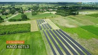 Farma fotowoltaiczna 1MW  Bliskowice  Reca Solar [upl. by Lona]