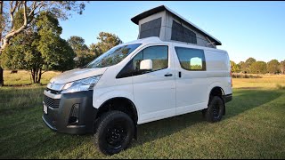 Bus 4x4 Conversion of Hiace Campervan [upl. by Dodds44]