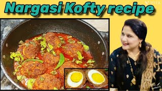 Nargasi Kofty recipe  Egg kofta Curry  Gulmeenay foods [upl. by Damales]