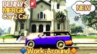 🚨NEW AFTERPATCH 🔸FULL CAR 2 CAR BENNYS MERGE🔹FULL TUTORIAL GTA 5 ONLINE PS4PS5XBOX‼️ [upl. by Hujsak]