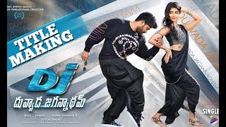 Dj Duvvada Jagannadham  Title making Photoshop Tutorial  Allu Arjun Pooja Hedge [upl. by Amato874]