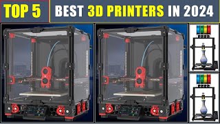 BEST 3D Printers 2024 ✔️TOP 5 HighQuality 3D Printer Review [upl. by Jann873]