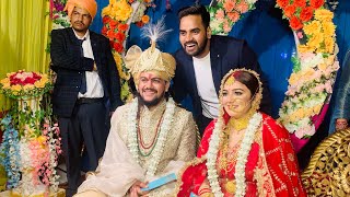 Baba Hansraj Raghuwanshi Wedding Video । Mera Bhola Hai Bhandari fame singer​⁠HansrajRaghuwanshi [upl. by Yntrok870]