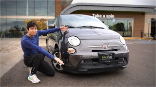 The Fiat 500e is An Actually Cheap and Fun Used EV [upl. by Alyag]