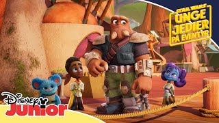 Dusørjægeren  Unge Jedier på eventyr  Disney Junior Danmark x StarWarsKids [upl. by Richmal703]