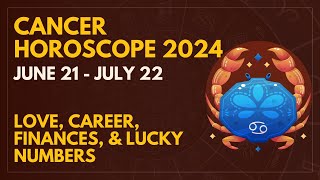 HOROSCOPE and LUCKY NUMBERS KAPALARAN  CANCER RUDY BALDWIN VISION PREDICTION 2024 [upl. by Mcnelly301]