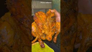 Grill chicken spicy tandoori full gokul ￼ Madan Gowri food grill chicken funny cooking shorts [upl. by Aerdnuahs]