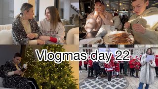 Vlogmas day 22Shkojme te festa dhe semurem 🤒Basti me ElinDezi Lami [upl. by Felicio]