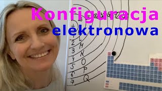 KONFIGURACJA ELEKTRONOWA czyli jak elektrony rozmieszczone są w powłokach 24 [upl. by Strepphon]