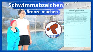 Schwimmabzeichen Bronze  Anforderungen Schwimmabzeichen bronze [upl. by Ytissahc785]