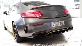 Manhart Mercedes C63S AMG Coupe CR700 LOUDEST Exhaust revving [upl. by Gonzales]