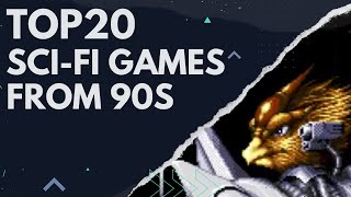 TOP20 BEST SCIFI games that LAUNCHED US INTO THE 90s Future [upl. by Azitram]