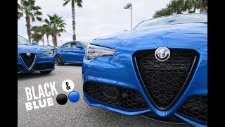 FINALLY Nero Edizione Misano Blue 2019 Alfa Romeo Giulia [upl. by Leckie128]