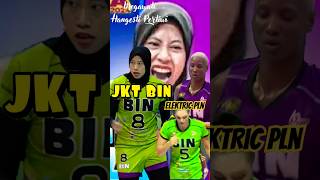 ELEKTRIC PLN vs BIN proliga2024 giovanna megawati volleyballworld volitarkam megatron volley [upl. by Annerahs]