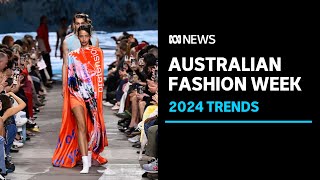 Australian Fashion Week 2024 Top trends and highlights  ABC News [upl. by Naot]