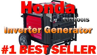 Honda EU7000IS 7000 Watt Inverter Portable Backup Generator Super Quiet Electric Start B0DHYKDMQJ [upl. by Cheyne]