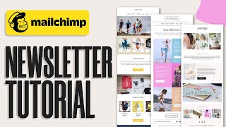 Mailchimp Newsletter Tutorial 2024  How To Create A Newsletter [upl. by Danna857]