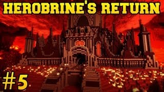 Minecraft Herobrines Return  Finale  Part 5 [upl. by Arorua]