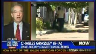 Grassley on Fox News discussing ATF Policy that Allowed Guns to quotWalkquot [upl. by Aoniak]