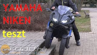 Yamaha NIKEN teszt  Onroadhu [upl. by Maure882]