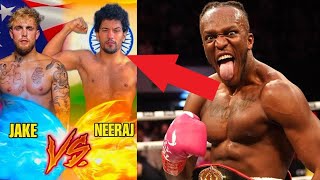 NEERAJ GOYAT CALLS OUT KSI JAKE PAUL WANTS WINNER [upl. by Almeria]