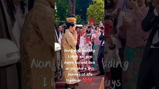 Poyd Treechadas wedding love wedding happy couple new foryou [upl. by Silvers]