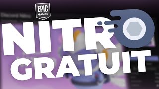 Comment obtenir DISCORD NITRO gratuitement avec Epic Games 2024 [upl. by Hgielak]