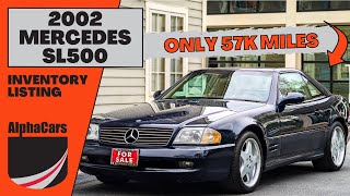 Impressive 2002 Mercedes SL500 Roadster Overview amp Test Drive [upl. by Akcinat911]