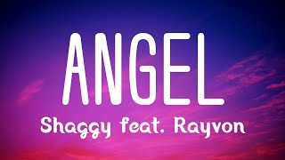 Shaggy  Angel ft Rayvon lyrics video HQ [upl. by Nyrrad]