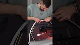 Unpacking and installing the Philips Hue Play Gradient Lightstrip shorts [upl. by Bary]