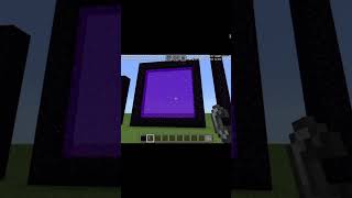 Minecraft how big can be nether portal in Minecraft  歌ってみた [upl. by Eelegna]