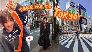 eating GIANT king crabs  visiting Tokyos BEST spots 🦀  Take me to Japan 🇯🇵 [upl. by Aurelie]