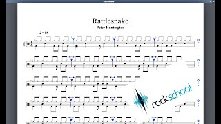 Rattlesnake Rockschool Debut Grade Drums [upl. by Artiek]