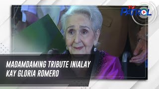 Madamdaming tribute inialay kay Gloria Romero  TV Patrol [upl. by Ashraf]