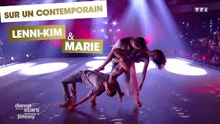 DALS S08  LenniKim Marie Denigot et Nicolas Archambault réalisent une danse contemporaine Diego [upl. by Nessnaj]