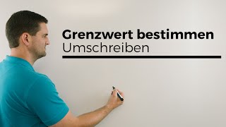 Grenzwert bestimmen Umschreiben Bruch Folgen Beispiel limes  Mathe by Daniel Jung [upl. by Hanaj]