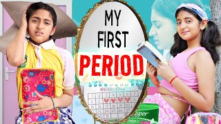 My FIRST PERIOD Story  Girls In PERIODS  Expectations Vs Reality  MyMissAnand [upl. by Quiteria]