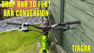 Drop Bar to Flat Bar Conversion… [upl. by Lleryt]