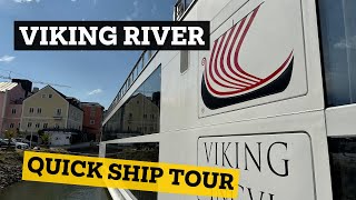 Your Quick Start Guide to Viking River Cruises Longships  Full Ship Tour [upl. by Lucchesi]