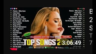 Billboard Pop Songs 2025 Playlist ✨Ed Sheeran The Weeknd Bruno Mars Rihanna Sia Adele Dua Lipa [upl. by Nirroc]