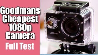 5 months ownership Goodmans Action Camera Multi Video test [upl. by Charin]