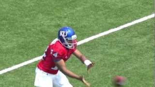 Kansas Football Spring Game Highlights [upl. by Yaf]