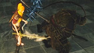 Dark Souls 2  Sir Alonne Seppuku Secret Death Animation  Muerte de Samurai [upl. by Rialb]