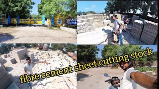 fibre cement sheet cutting stock shortvideo foryou cute [upl. by Irot]