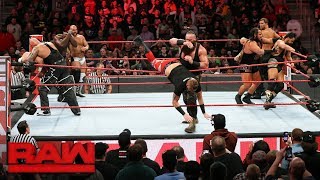 Braun Strowman earns controversial Tag Team Battle Royal win Raw March 13 2018 [upl. by Charleton]