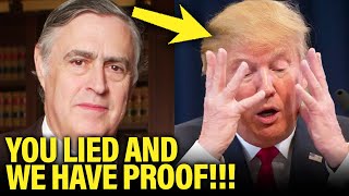 Trump BUSTED by Court For Lying to Judge [upl. by Eimmelc261]